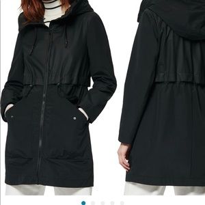 Marc New York black rain jacket